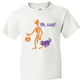thumbnail image 3 of Inktastic Oh, Snap Skeleton Youth T-Shirt, 3 of 5