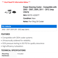 thumbnail image 2 of Power Steering Cooler - Compatible with 2002 - 2007, 2009, 2011 - 2012 Jeep Liberty 2003 2004 2005 2006, 2 of 2