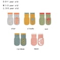 thumbnail image 2 of Breathable Toddler Combed Cotton Cartoon Non-Slip Rubber Baby Socks Floor Socks Newborn Cotton Sock Autumn Winter Socks 1-3YEARS OLD CLOUD, 2 of 8