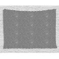 thumbnail image 1 of Chevron Tapestry, Vintage Chevron Zigzags Wavy Lines with Grunge Effect Weathered Look Print, Wall Hanging for Bedroom Living Room Dorm Decor, 60W X 40L Inches, Black and White, by Ambesonne, 1 of 2