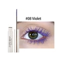 thumbnail image 1 of 9 Colors Waterproof Colored Mascara, Color Mascara Variety Pack Mascara Charming Long Lasting Colorful Mascara for Eyelashes Eye Makeup(Violet), 1 of 8