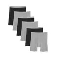 thumbnail image 1 of Hanes Mens Tagless Boxer Briefs 6-Pack, 2XL, Assorted, 1 of 4