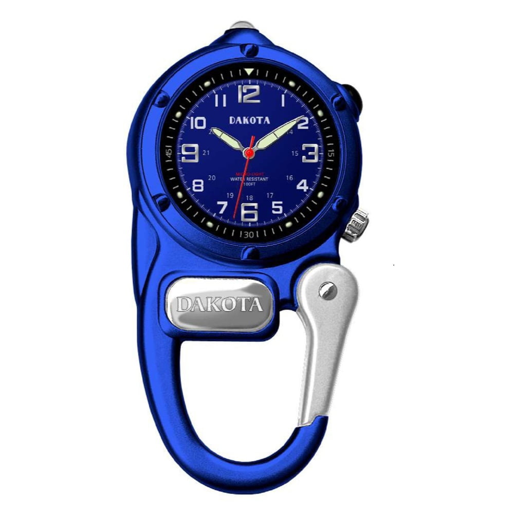 Dakota Mini Clip Microlight, Clip Watch, Outdoor Gifts for Men and Women, Use for Fishing Hunting, and More, Tactical Watch with LED Flashlight