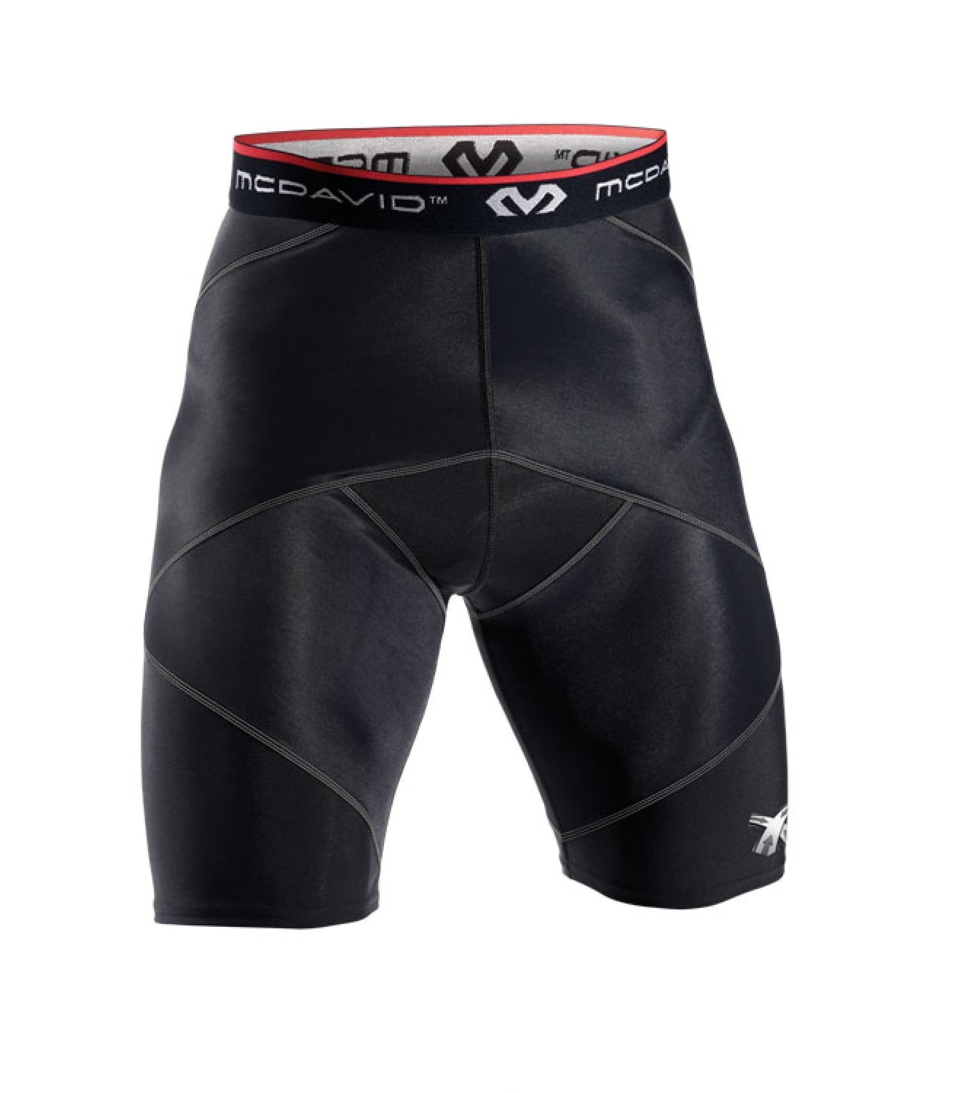 Mcdavid Cross Compression Shorts, Men's Boxer Brief, X-Large Black