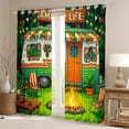 thumbnail image 2 of Erosebridal Teens Kawaii RV Car Blackout Curtains Set of 2 (52x84 Each),Boys Girls Adventure Theme Window Curtains,Ultra Soft Home Decor, 2 of 6
