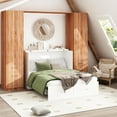 thumbnail image 2 of MONSLIPA Grand Format Murphy Bed avec Tiroirs et Commode, Lit Armoire Convertible Gain de Place pour Chambre d'Amis, 2 of 7