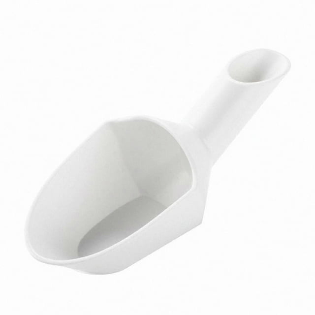 Kitchen Coffee Scoop Measuring Spoon 20g Capacity for Coffee Beans and Grounds White Handle Tool