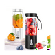 thumbnail image 4 of Licuadora eléctrica portátil de 530 ml, licuadora recargable por USB, procesador de alimentos, batidora de frutas, mini licuadora, taza B, 4 of 8
