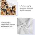 thumbnail image 4 of Coolnut Leopard Heart Towels 3 Pack Bath Towels for Bathroom Set Soft Cotton Highly Absorbent Lightweight & Quickdry Towel Set 1 Bath Towel,1 Hand Towel,1 Washclothe Wash cloth, 4 of 6