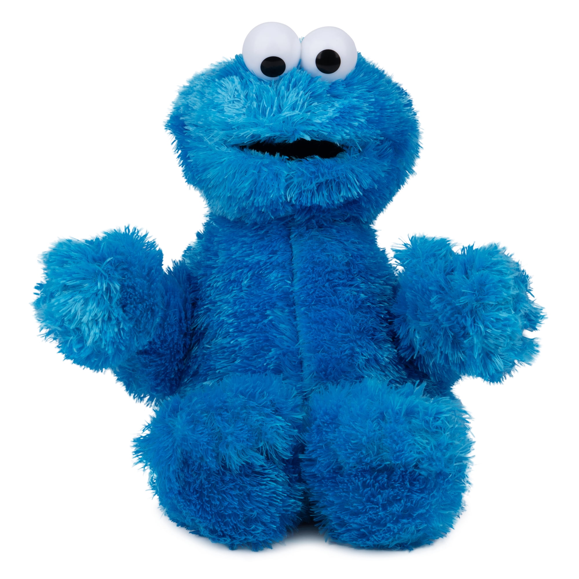 GUND Sesame Street Official Cookie Monster Muppet Plush, Premium Plush Toy for Ages 1 & Up, Blue, 12”