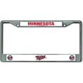 thumbnail image 1 of Minnesota Twins Cadre de Plaque d'Immatriculation Chromé, 1 of 1