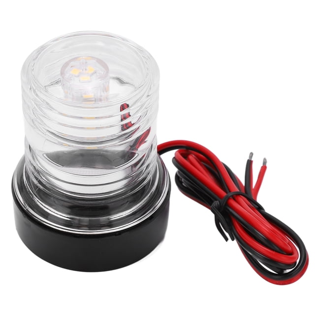 Boat Anchors Light, IP66 Protection Grade PC Lampshade 12V LED Navigation Lamp 360° Irradiation Angle For Yachts