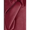 thumbnail image 2 of Time and Tru Women's Quilted Winter Gloves, Merlot, Size L/XL, 2 of 3