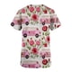 thumbnail image 5 of Fiudx Ofertas Del Día Blusa de Lactancia con Bolsillos y Manga Corta con Cuello En V y Estampado En Barbacoa para Mujer, 5 of 5