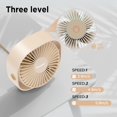thumbnail image 2 of Ventilador de escritorio EasyAcc USB Small Slumber Pod, giratorio 360°, 3 velocidades, 2 of 7