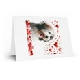 thumbnail image 2 of DistinctInk Greeting Card / Note Card - Valentine's Day Barbet - PACK of 3, 2 of 7