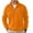 Orange, variant on Sweatshirts For Men Quarter Zip Solid Casual Fashion Loose Fit Crew Neck Shirts Comfoty Soft Long Sleeve Y2K Outfits Spring Fall Pullover Tops Brick Red L