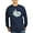 Navy, variant on CafePress - Shark Birthday Long Sleeve T Shirt - Long Sleeve Dark T-Shirt