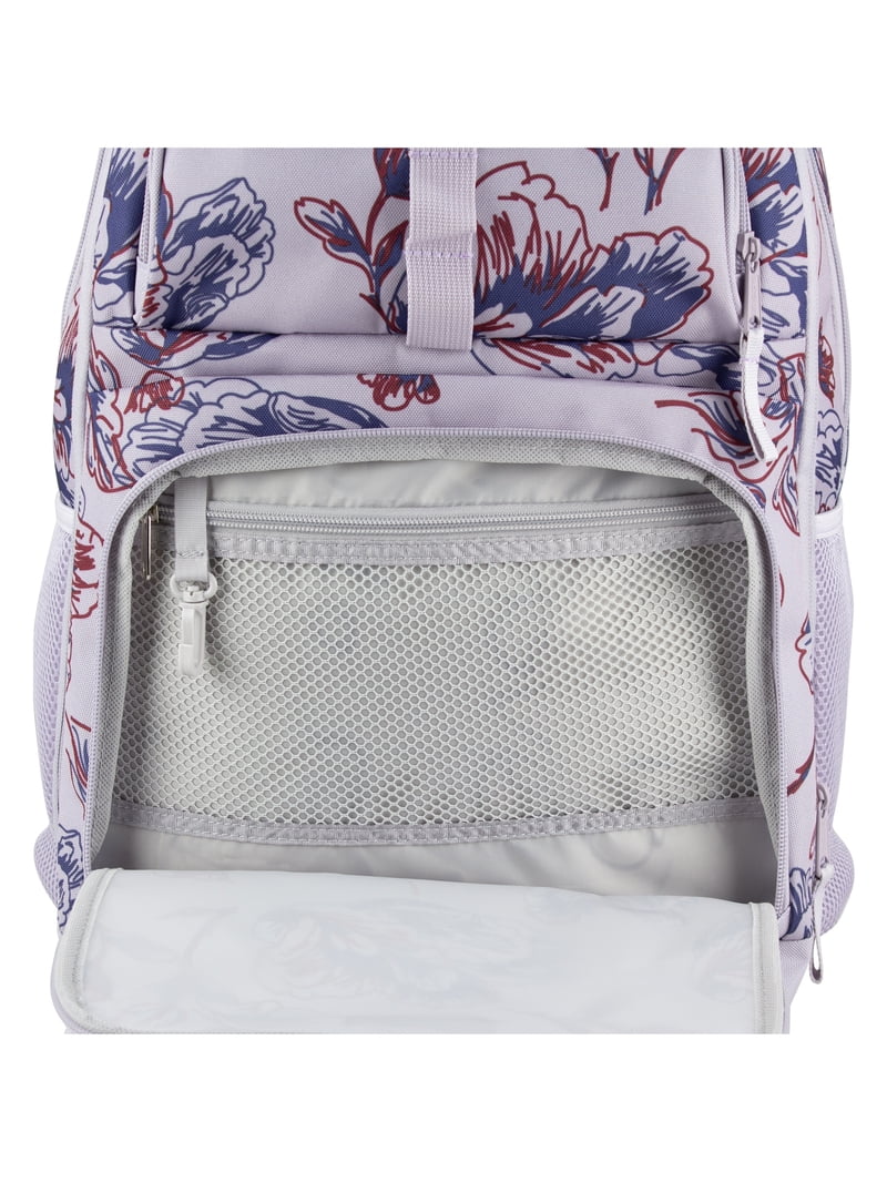 Unisex Pro Expandable Recycled Backpack Mission Floral Beach Summer Backpack Eastsport Unisex Expandable Team Recycled Backpack, Mission  main image 4