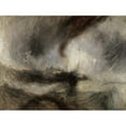 thumbnail image 2 of Turner, Joseph M.W. 24x19 Black Modern Framed Museum Art Print Titled - Snow Storm at Sea, 2 of 4