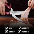 thumbnail image 3 of Heavy Duty Poultry Shears - A Must Have Kitchen Shears Dishwasher Safe and Stainless Food Kitchen S, 3 of 4