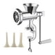 thumbnail image 1 of Picadora de carne manual,Accesorio para picadora de carne manual,Suministros para hacer salchichas en casa con abrazadera de mesa,Máquina trituradora de alimentos portátil, 1 of 9
