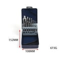 thumbnail image 2 of FUTUREORYY Alloy Steel Screw Tap Tool Set 15Pcs for Diy Use Tapping Spanner 5.98x4.25x1.18in, 2 of 8