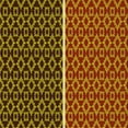 thumbnail image 1 of Ahgly Company Machine Washable Indoor Square Transitional Crimson Red Area Rugs, 6' Square, 1 of 7