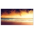 thumbnail image 2 of Design Art - Palm Leaves on Caribbean Seashore, 2 of 3