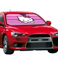 thumbnail image 2 of Windshield Sun Shade Foldable Car Front Window Sunshade For Car Suv Trucks Vans - Best Heat Shield Blocker Visor Cover Blocks Uv Rays And Keeps Your Vehicle Cool-Small, 2 of 5