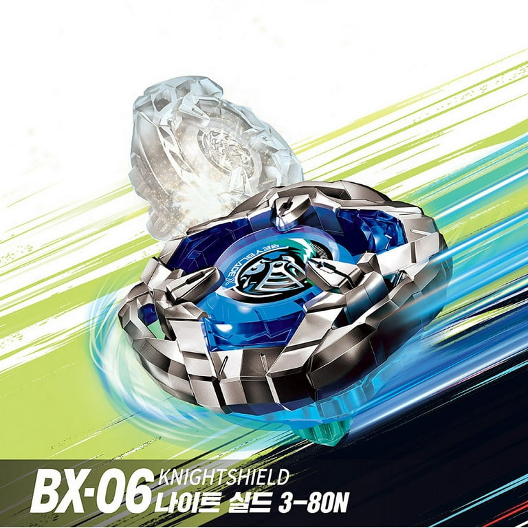 Takara Tomy Beyblade X BX-06 Booster Knight Shield 3-80N