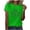 #322-Green, variant on TaTaai Womens Casual St Patrick's Day Printed Top Short Sleeve Round Neck Loose Fit T Shirt Fashion Blouse Soft Lightweight Comfortable for Spring Daily Gift