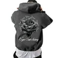 thumbnail image 6 of FAOWME Men's Hoodies With Pocket Long Sleeve Cartoon Printing Drawstring Comfortable Breathable Sweatshirt Coat For Casual Daily Wear Dark Gray M, 6 of 8
