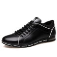 thumbnail image 4 of Men's - Low-Top Sneakers - Upper & Cushioned Sole, Office, Urban - -Terrain & Year-Round Wear Lace-Up Round Toe Business Casual Shoes Suitable for,, 4 of 9