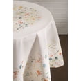 thumbnail image 3 of Colmar 100% Cotton Tablecloth for Dining | Tabletop | Decoration | Parties | Weddings | Spring/Summer (Round, 63" Diameter), 3 of 6