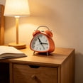 thumbnail image 6 of Classic Shaped Alarm Clock, Quiet Sweep Movement With Clear Ring Tone, Multiple Color Options For Indoor Desktop Home Decoration, 6 of 7
