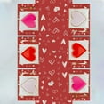 thumbnail image 5 of FYTPOV Red Table Runner, Valentines Day Decorations, Hearts Pattern Table Runner for Wedding Party, Christmas Runner for Table Home Decor, 13x47 inch, 5 of 5