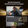 thumbnail image 3 of Hyperstrix Laptop para Juegos con Pantalla Táctil de 15.6", Procesador AMD Ryzen 5 7430U (hasta 4.3GHz, Supera intel Core i7-1355U), Laptop 2 en 1 Plegable 360°, Windows 11 Pro, 16GB RAM 512GB SSD,, 3 of 10