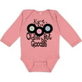thumbnail image 3 of Inktastic Oldies but Goodies Records and Music Notes Boys or Girls Long Sleeve Baby Bodysuit, 3 of 5