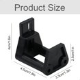 thumbnail image 2 of 2 Pcs Floor Guide Rail Adjustable Stable Doors - Adjustable Wall Sliding Door Floor Barn Adjustable Guide Casters for Sliding, Automatic Door, with Sc, 2 of 4