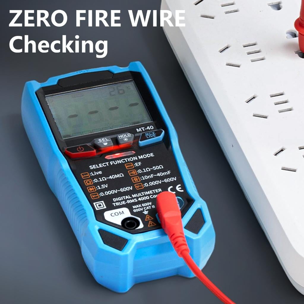 Advanced Digital Multimeter With Auto Ranging Backlits LCD Display Analysis
