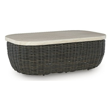 Signature Design by Ashley Kimora Brown Outdoor Coffee Table