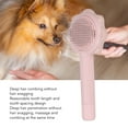 thumbnail image 3 of Cepillo de Aseo para Gatos Cepillo de Eliminación de Pelo Autolimpiante para Mascotas con Aguja de Acero Inoxidable para Perros y Gatos de Pelo Largo y Corto ANGGREK Otros, 3 of 8
