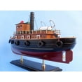 thumbnail image 2 of Handcrafted Model Ships FB-203 River Rat Tugboat Decorative Fishing Boat, 2 of 2