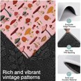 thumbnail image 3 of Colorful Mushroom Floral Pink Pattern Kitchen Rugs Sets Of 3,Kitchen Runner Rugs Non Skid Washable,Decorative Kitchen Floor Mats for Kitchen,Sink,Laundry,17"x30"+ 17"x47" + 17"x59", 3 of 6