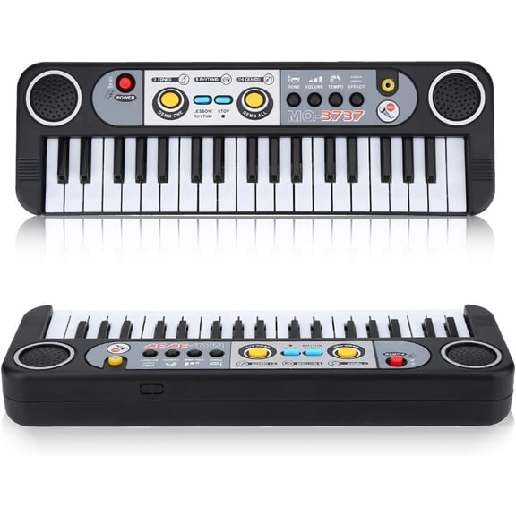 PVUEL Toy Piano for kids– Cute Piano for Kids with Built-in Microphone & Music Modes -Gifts for 3 4 5 Year Old Girls Boys – Educational Keyboard Musical Instrument Toys Christmas Gift