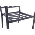 thumbnail image 5 of Belmont Home San Marino Slat-Back Outdoor Dining Chairs in Black (Set of 2), 5 of 19