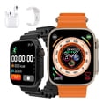 thumbnail image 3 of COMBO SMARTWATCH DR88 CON AUDÍFONOS BLUETOOTH Y 2 CORREAS CON MONITOREO FITNESS Y NOTIFICACIONES., 3 of 4