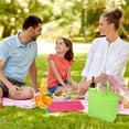 thumbnail image 6 of 22 Pcs Reusable Gift Bags With Handles Large Tote Bags Bulk 11 Colors for Shopping Groceries Birthday Party Favor Snacks DIY Painting Holiday Christmas, 15*13 Inch, 6 of 7