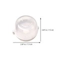 thumbnail image 5 of 2pcs Gas Stove Knob Covers Baby Oven Lock Stove Protector Clear Stove Guard, 5 of 7